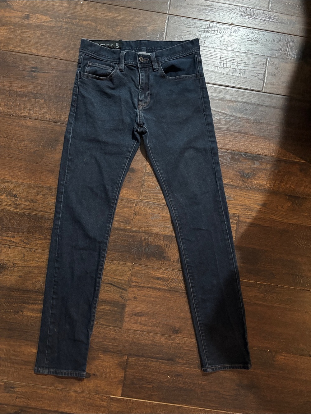 Armani Exchange Men's Navy Skinny Jeans